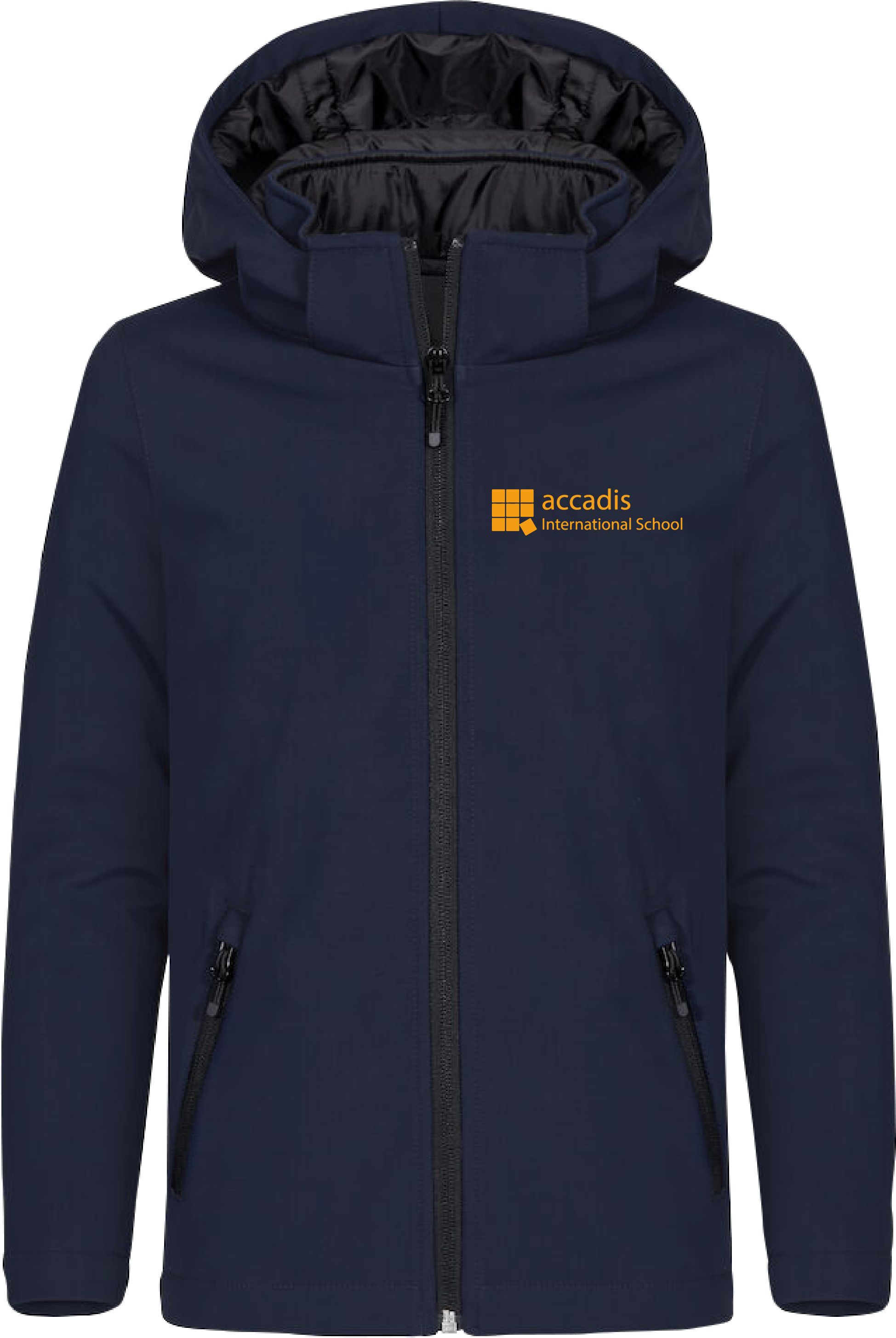 wattierte Softshelljacke, Kinder/Unisex