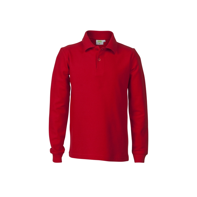 Polohemd, langarm, Unisex