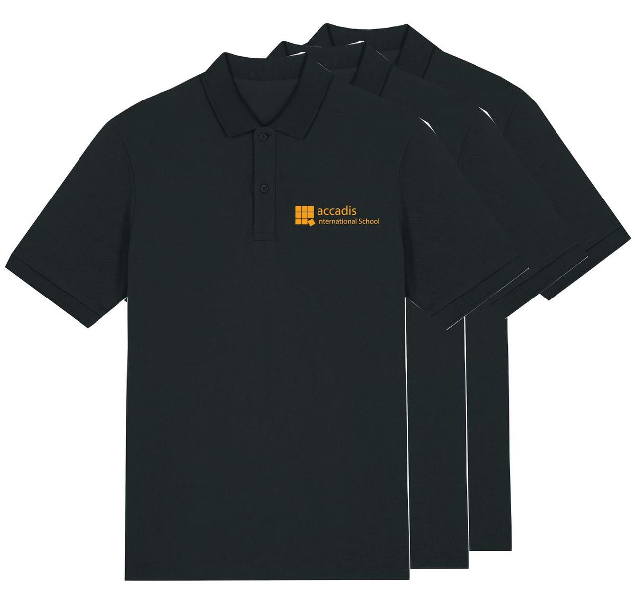 3er-SET Poloshirt 2.0, kurzarm, Unisex