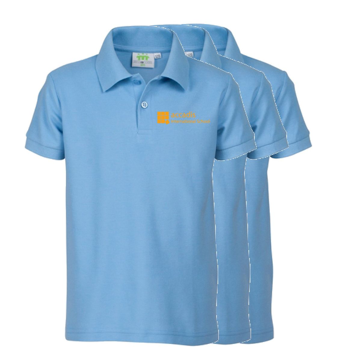 3er-SET Polohemd, kurzarm, Unisex